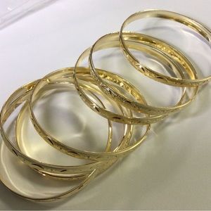 bracelets weekly 14 laminated gold